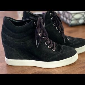 Via Spiga suede wedge sneakers 9